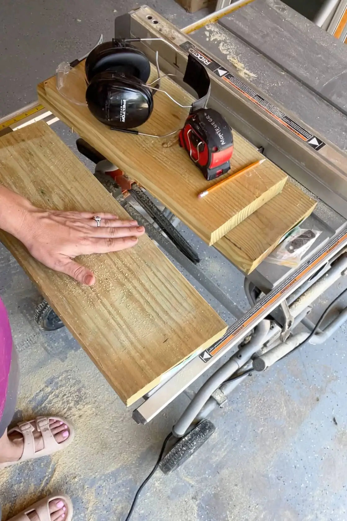 Building a corbel for a mailbox to sit on. 